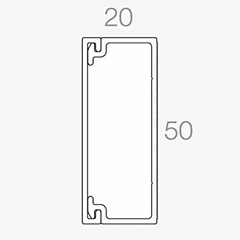 Unex 78245-2 - Angulo plano pvc p/78045/95/145 u24x blanco nieve