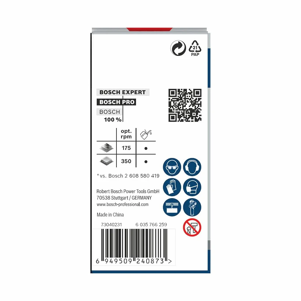 Bosch 1x Sierra de corona PRO Sheet Metal Power Change Plus (para Láminas de acero inoxidable, Láminas de acero, Ø 25 mm, Professional Accesorios Taladro)
