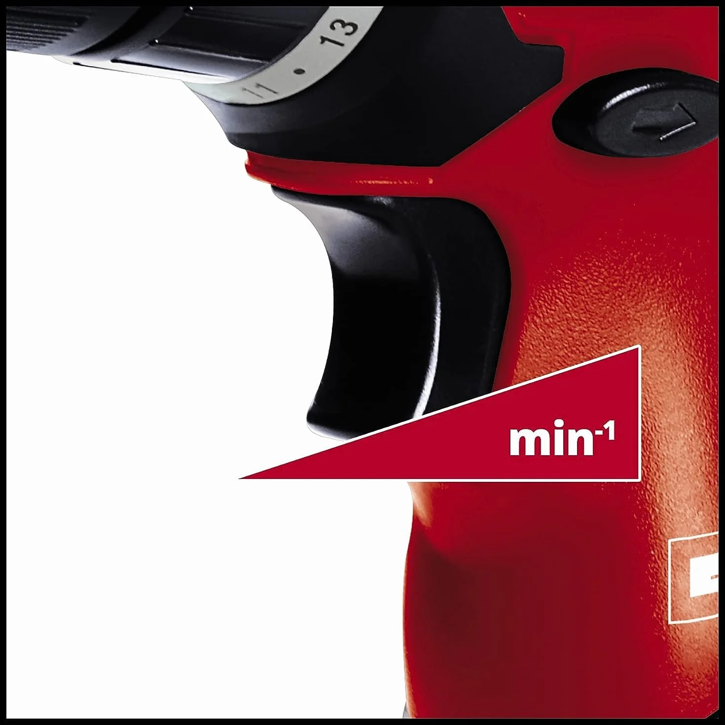 Einhell destornillador inalámbrico - TH-CD 12-2 Li - 12V, 1.3Ah, 24Nm, parada rápida, agarre suave, caja de cambios de 2 velocidades, 20 pasos de par, bloqueo del eje, estuche y cargador