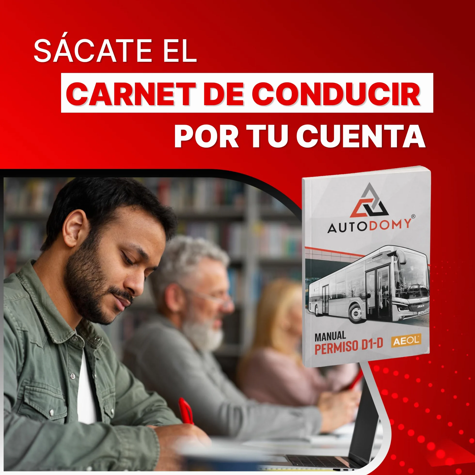 Autodomy AEOL Manual Permiso D-D1 Autobús Actualizado 2026