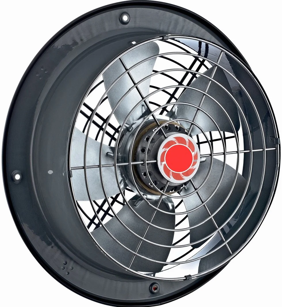 250mm Industrial Ventilador de pared Ventilación Ventiladores industriales extractores aspiracion mura pared extractore extractor Extractor Helicoidal 25 cm