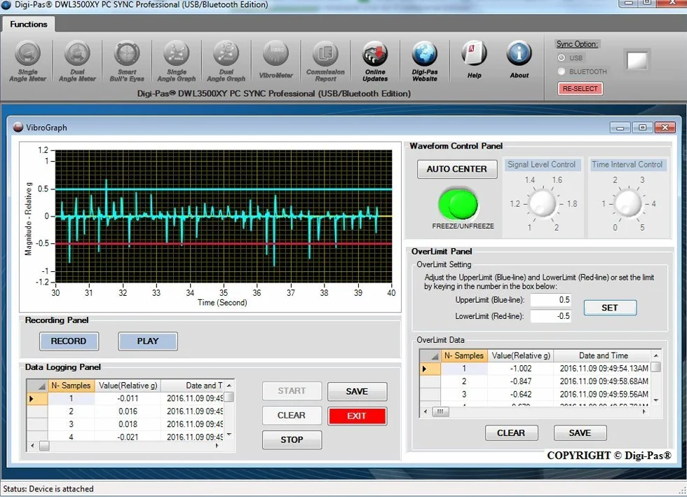 Digi-Pas Digi-Pas DWL3500XY - Nivel digitales