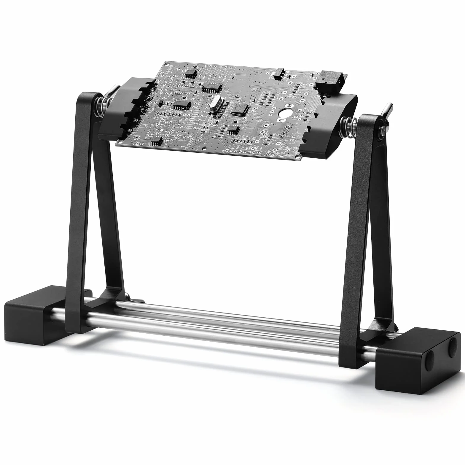 SainSmart - Soporte magnético ajustable para placa de circuito impreso, rotación de 360 grados, ayuda a la soldadura para apretar las placas de circuito, desoldar y soldar estación de trabajo