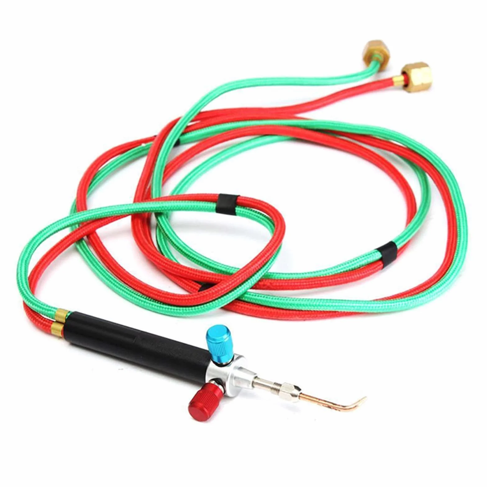 PISTOLA DE SOLDAR Accesorios de soldadura Joyería Joyeros Micro Mini Gas Pequeña antorcha Kit de soldadura Herramientas Pistola de soldadura de oxígeno con 5 puntas