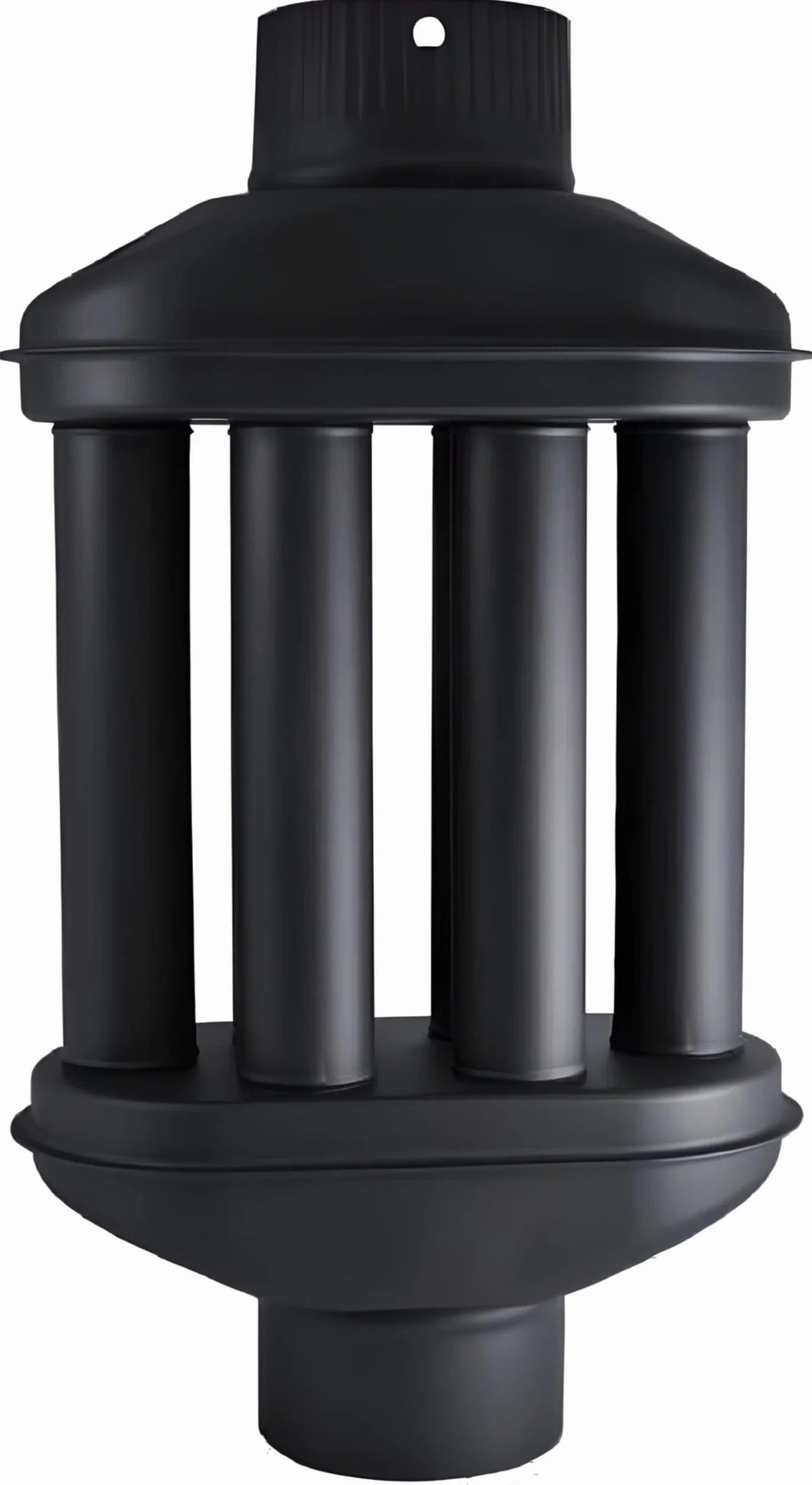 Intercambiador de calor de chimenea Intercambiador de aire caliente, enfriador de gas de escape, diámetro de 130 m, 6 tubos con amortiguador