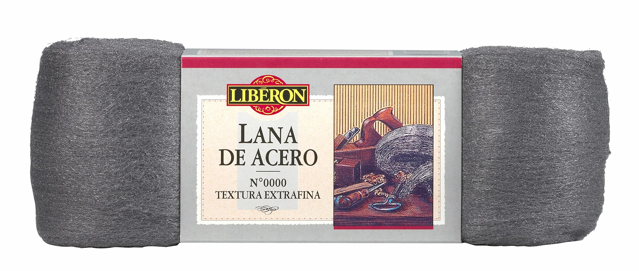 Libéron LANA DE ACERO 000 1 KG, standard, 0.1