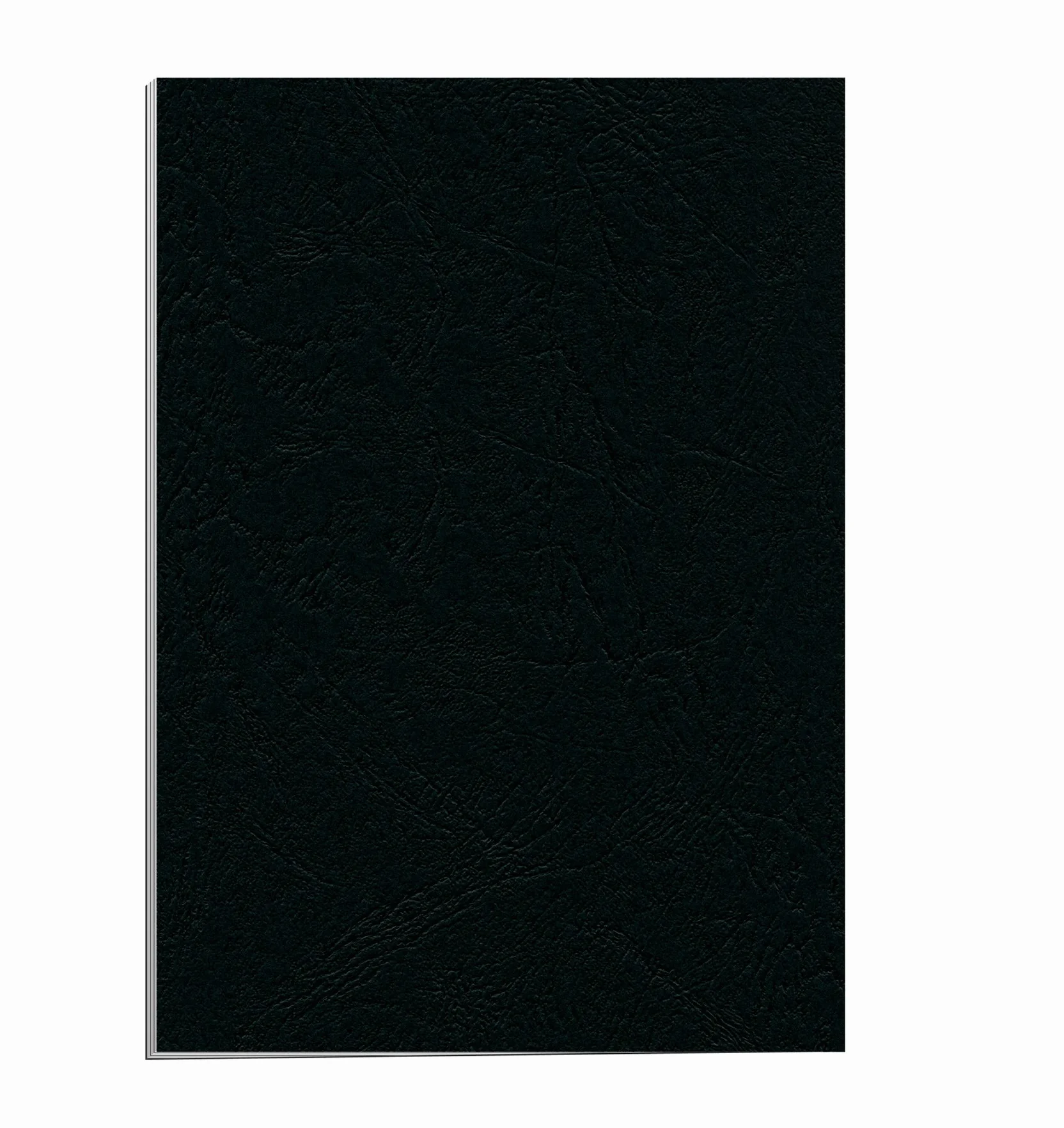 Fellowes Portadas para encuadernar de cartón, Negro, A4