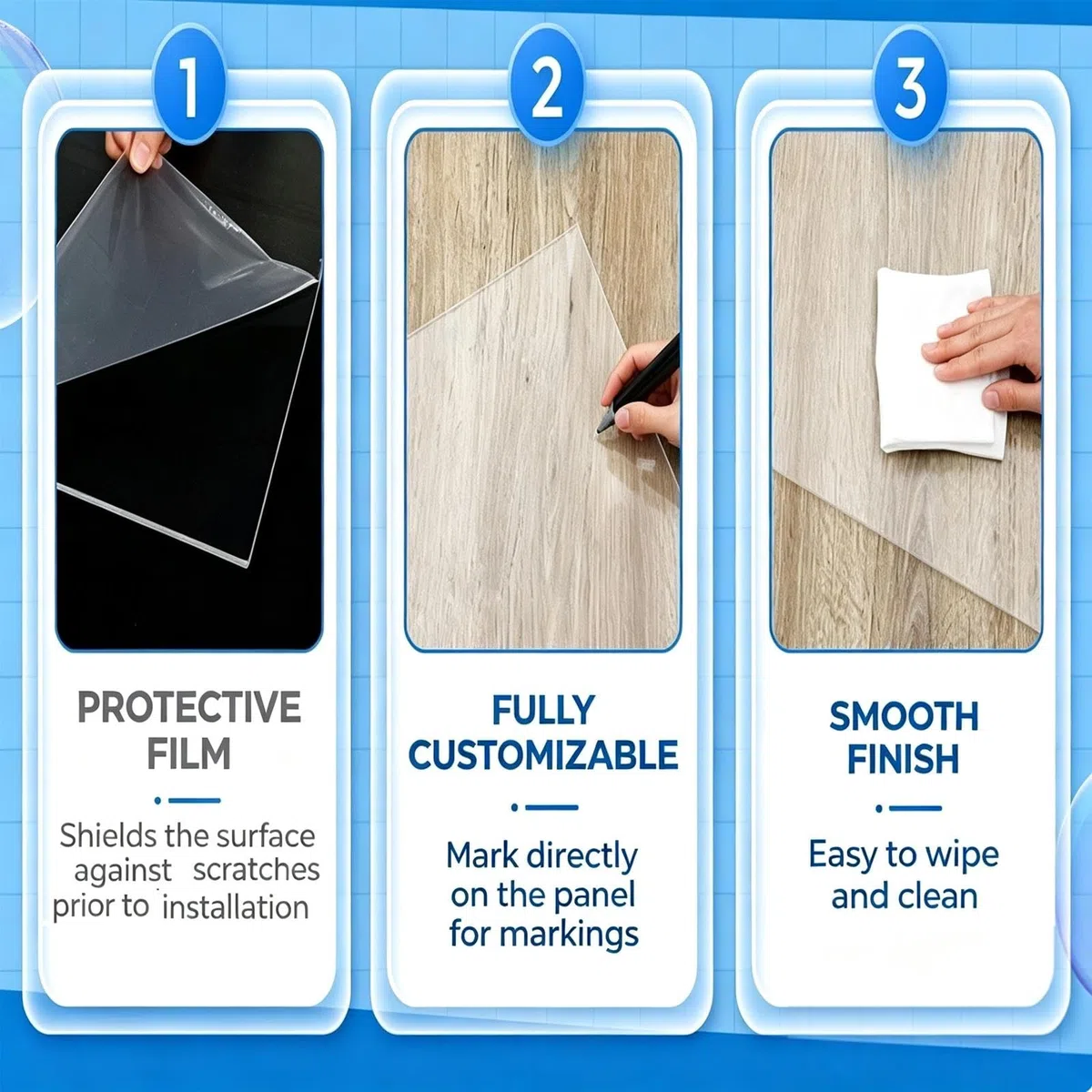 Panel de Policarbonato Techo 1mm Transparente Protección UV Sustituto del