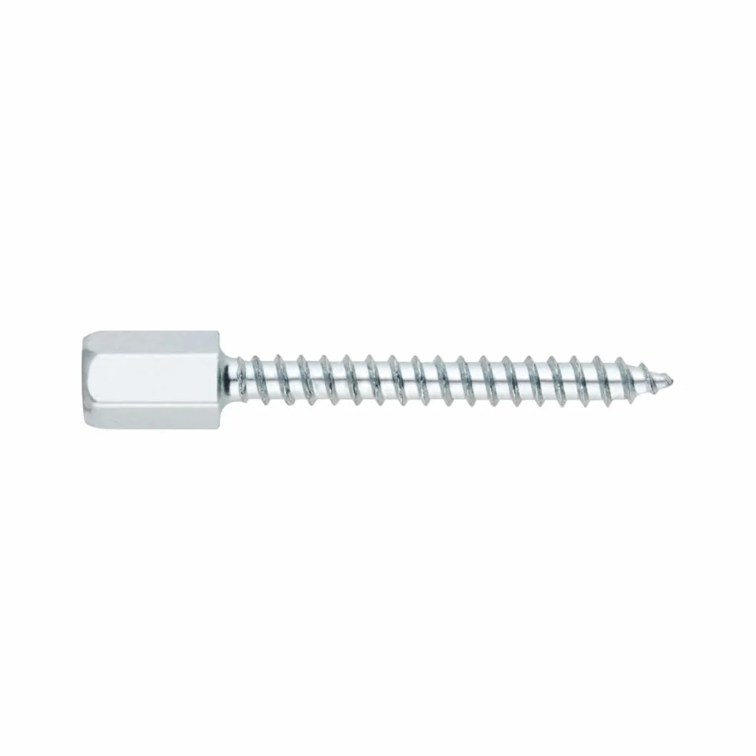INDEX A PERFECT FIXING - TMVR08065 [TM-VR] Tornillo con manguito para fijar varillas roscadas, Instalación directa o con tacos plásticos, Acero zincado, Medida: M8-Ø6 x 65, Caja de 50 unidades