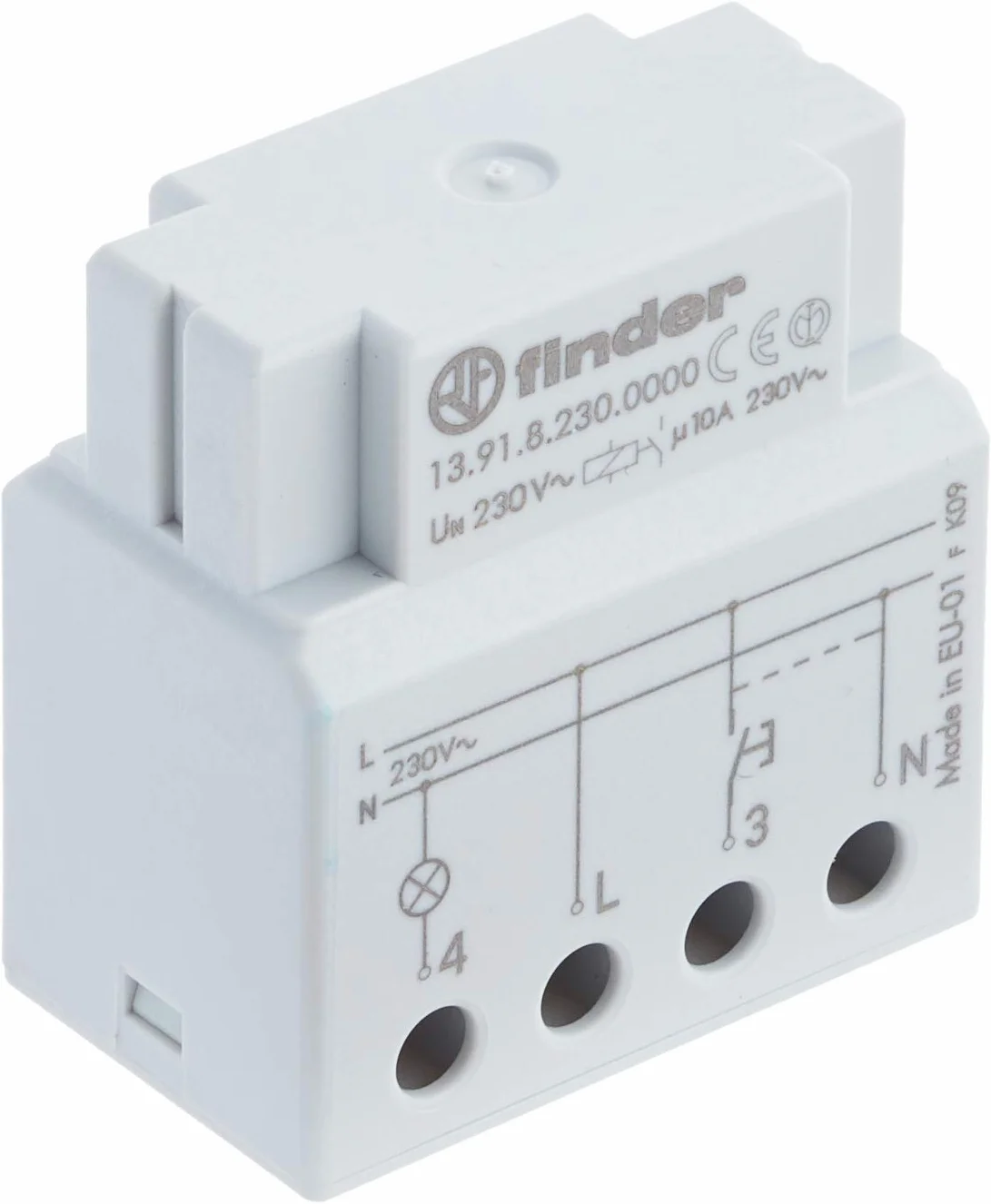 Finder Serie 13 - Rele electronico Impulso Interruptor unipolar 230v 10a