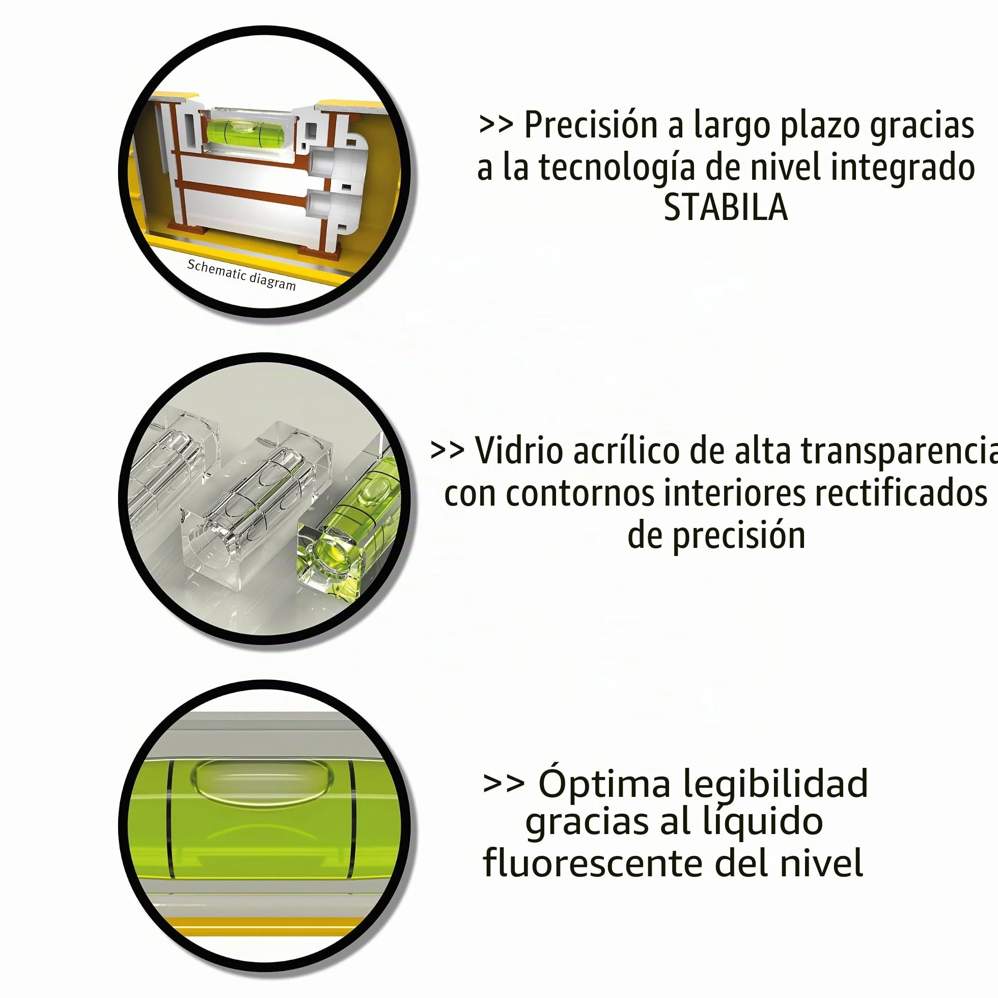 NIVEL TUBULAR 70/100 CM.