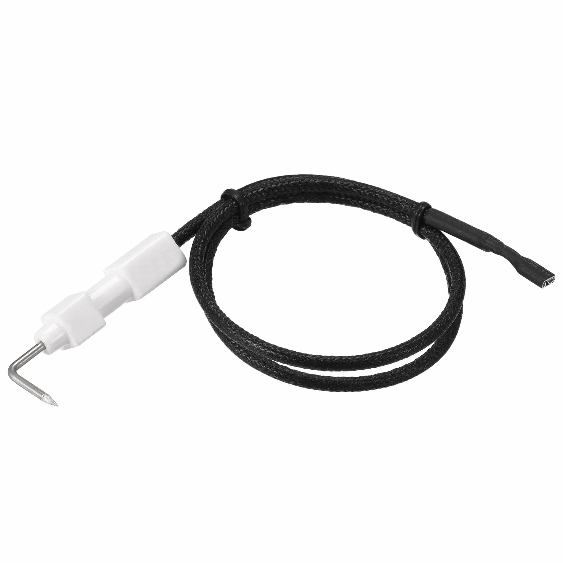 sourcing map Encendedor Alambre Cerámica Electrodo Ensamblaje 400mm Longitud Gas Parrilla Encendedor Alambre Encendido Electrodo Reemplazo