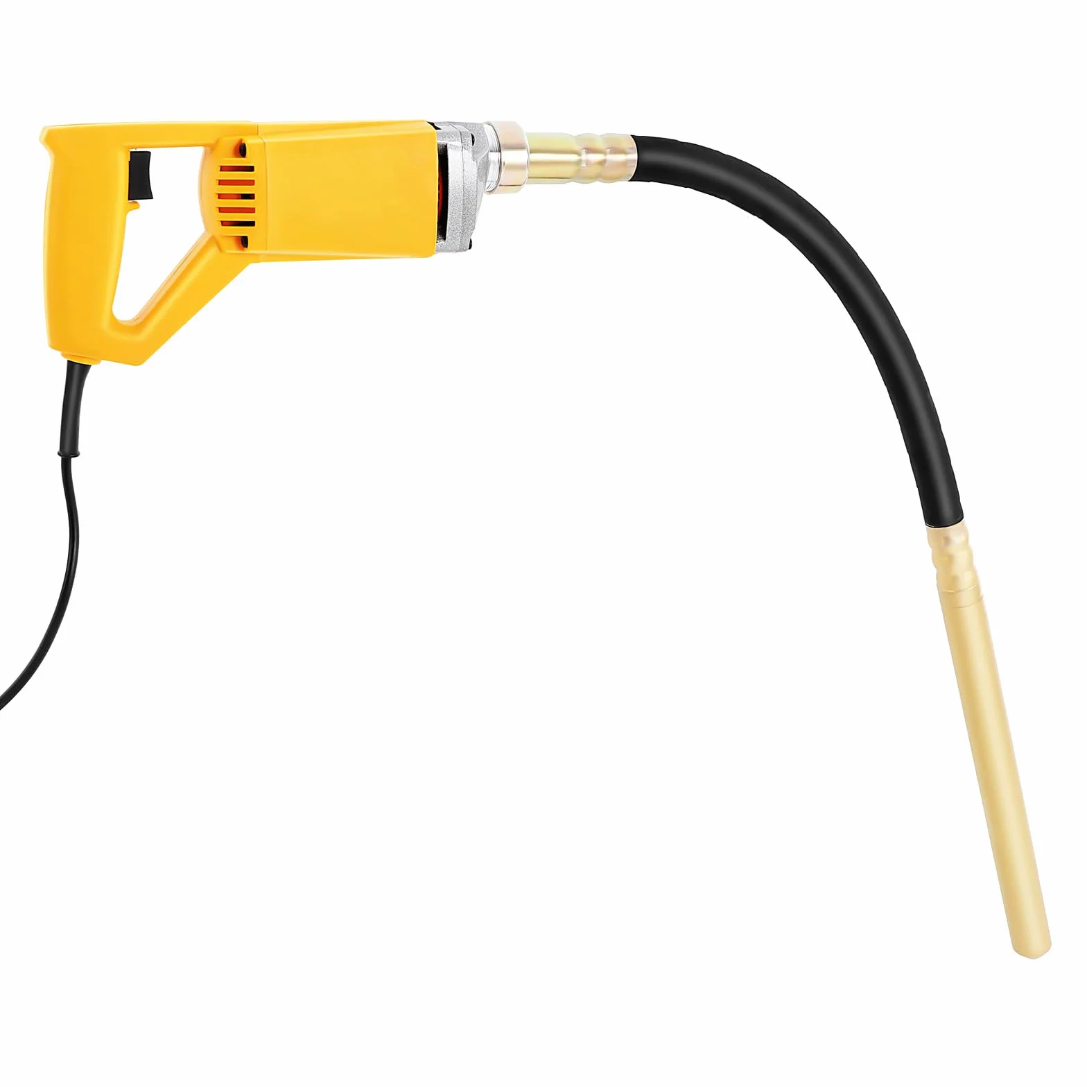 Agitador eléctrico de hormigón, 800 W, botella vibratoria interior, botella vibratoria de 4800 rpm, para la construcción de túneles, puentes, carreteras