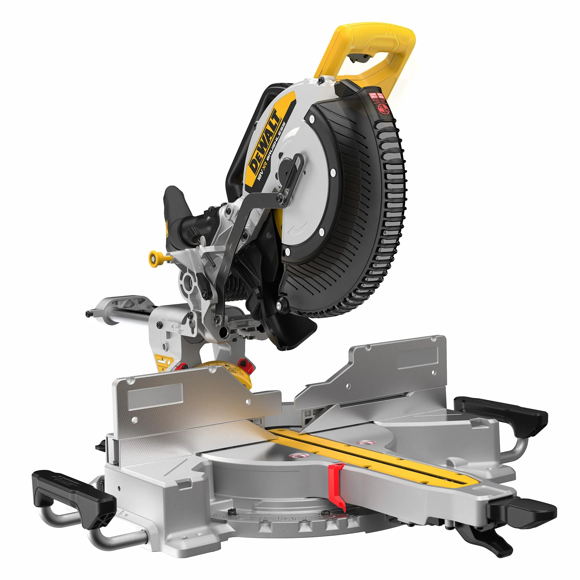 DEWALT Tronzadora 18V XR 305mm. Corte de alta capacidad y precisión con motor sin escobillas, control avanzado del polvo y compatibilidad con la batería XR, sólo herramienta, DCS782N-XJ
