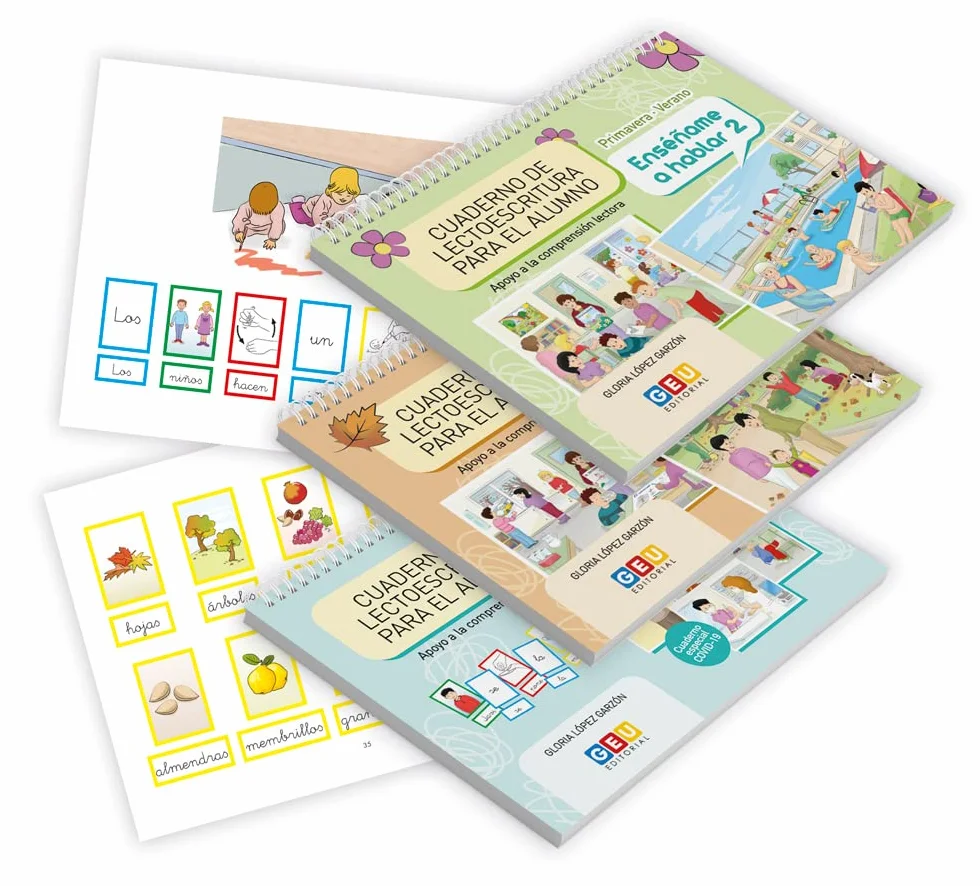 Cuadernos Enséñame a Hablar 2 Colección Completa Alumno