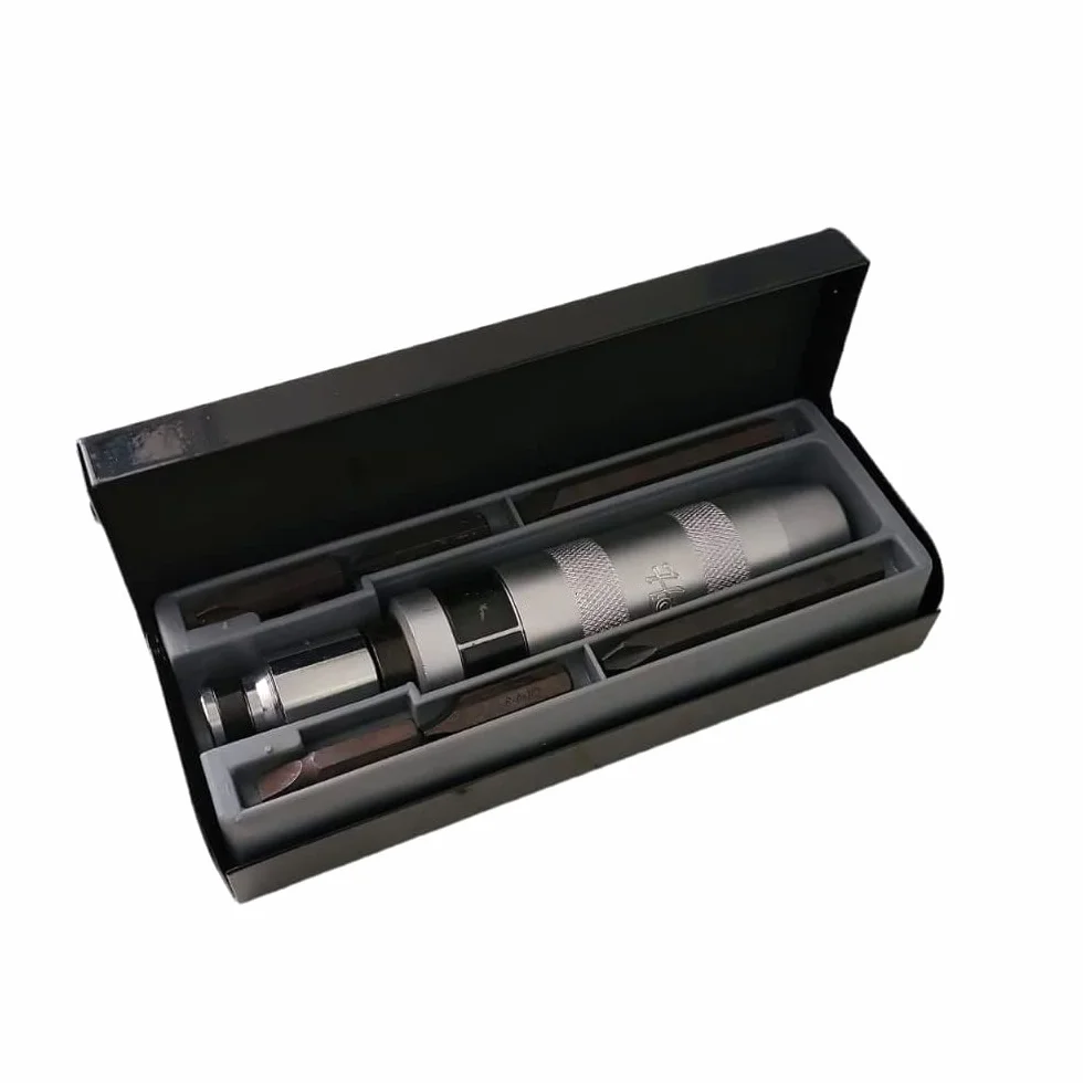 FAST WORLD SHOPPING ® Destornillador de percusión para tornillos y pernos de impacto con maletín