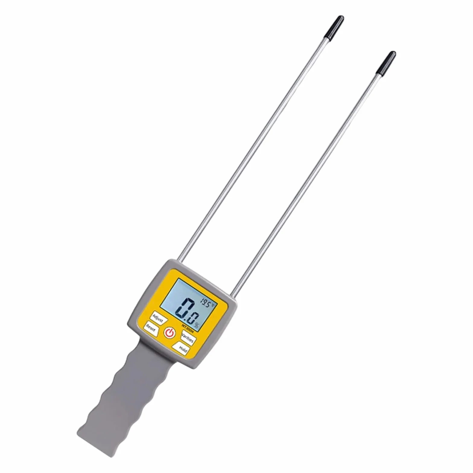 Medidor De Humedad De Heno con Pantalla Digital LCD For Paja, Pasto, Salvado De Trigo, Analizador De Humedad Digital, Detector De Humedad