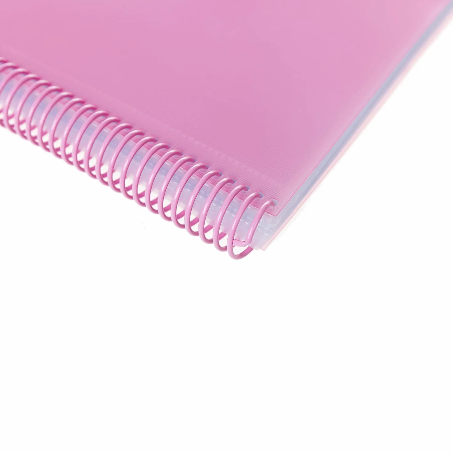 Grafoplas Carpeta con Fundas Transparentes A4 Rosa Claro 50 Forros Polipropileno