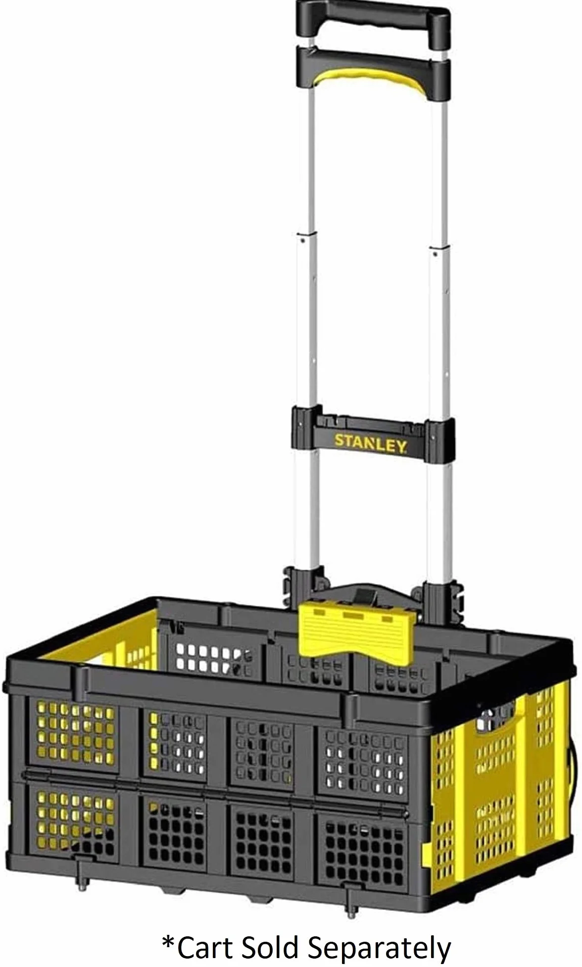 Stanley SXWTD-FT505 25 kg Folding Basket - Yellow