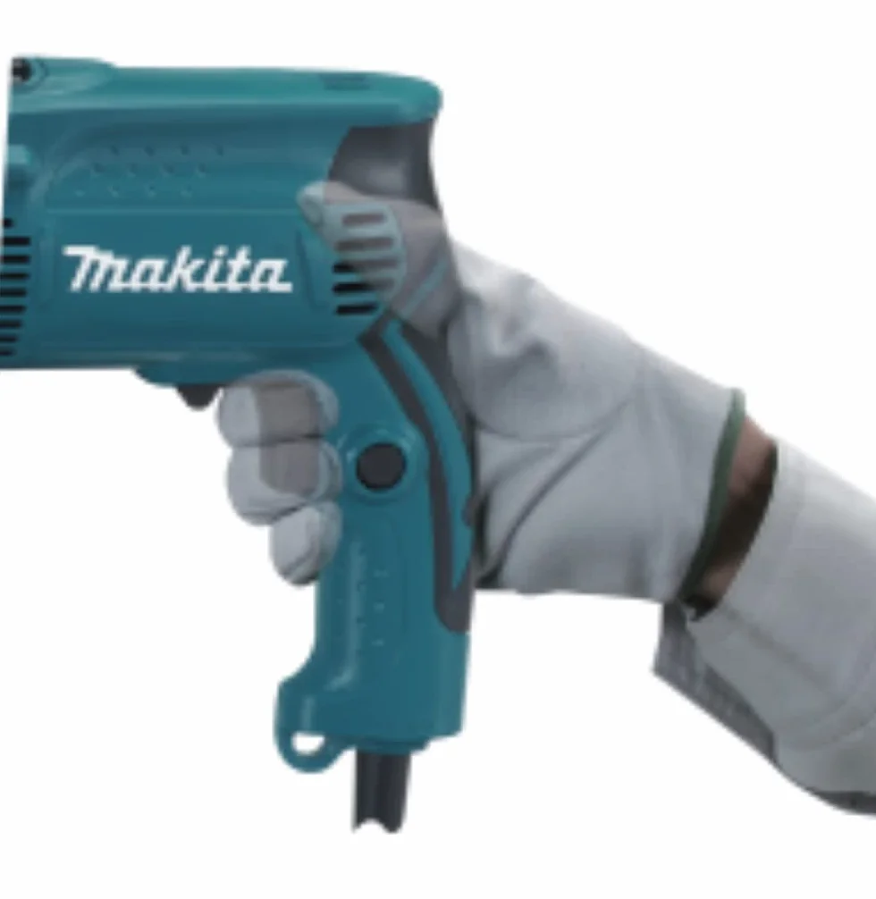 Makita HP1631K - Taladro Percutor 710W 1.9 Kg 3200 Rpm Portabrocas Auto