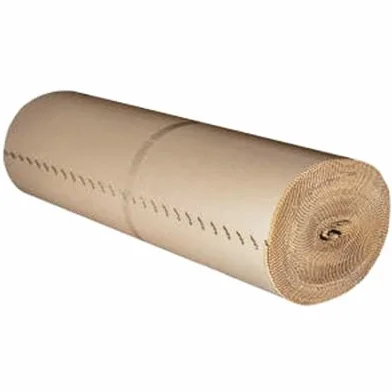Rollo Cartón Ondulado para Pintor, perfecto para Cubrir el Suelo, Protector de Muebles, 90cm x 50m