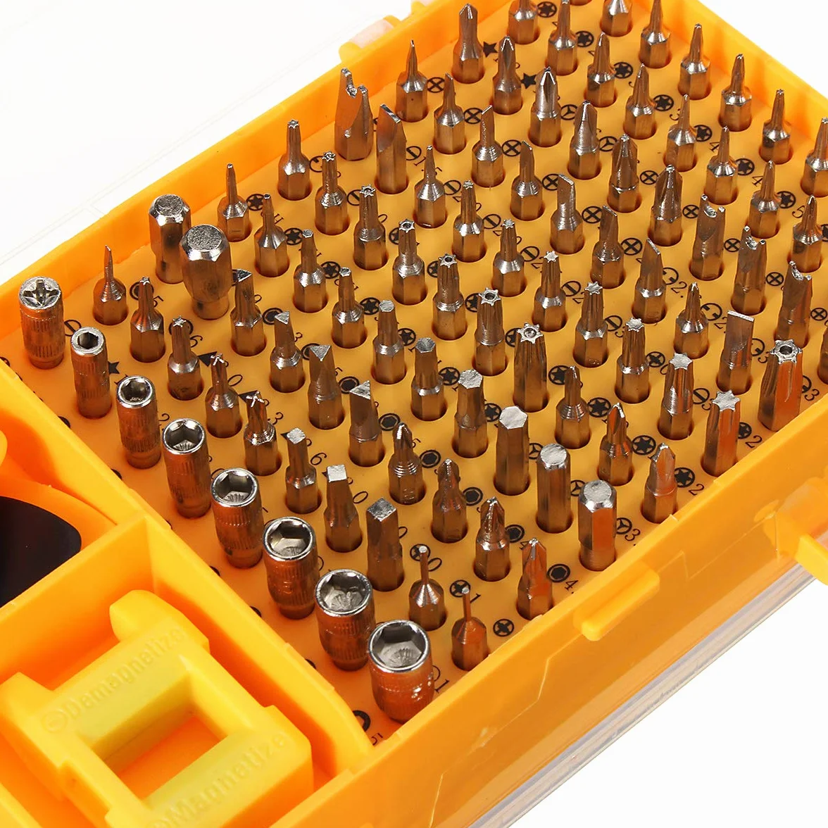 Juego De Destornilladores De Precisión De 115 En 1 Destornillador De Bricolaje Magnético Para Herramienta De Reparación De Teléfonos De Computadora Pc De Electrónica - Azul