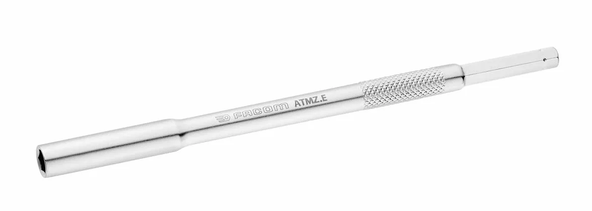 Facom - Cuchilla portapuntas de 6 hojas de 1/4 ", acabado cromado - ATMZ.E | Acabado Cromado