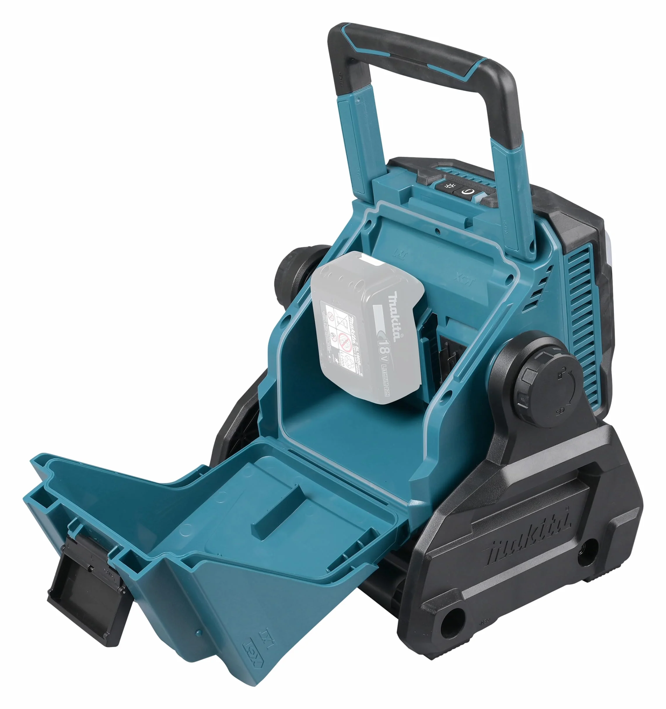 Makita ML005G 40V Max Li-on XGT Luz de trabajo inalámbrica - Baterías y cargador no incluidos