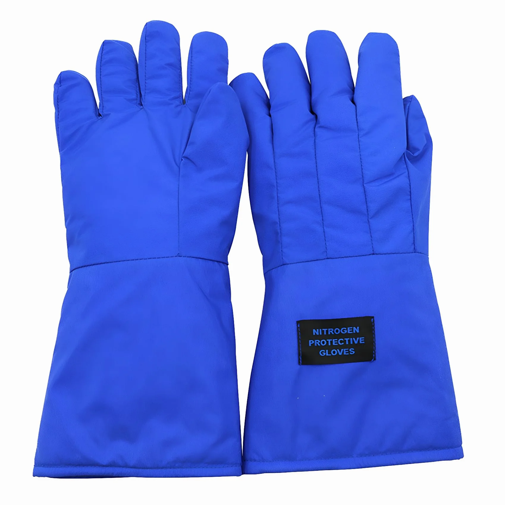 ThreeH Guantes anticongelantes para manejo de hielo seco, nitrógeno líquido, procesamiento de alimentos congelados, -260.0 °C, guantes criogénicos S, 38 cm