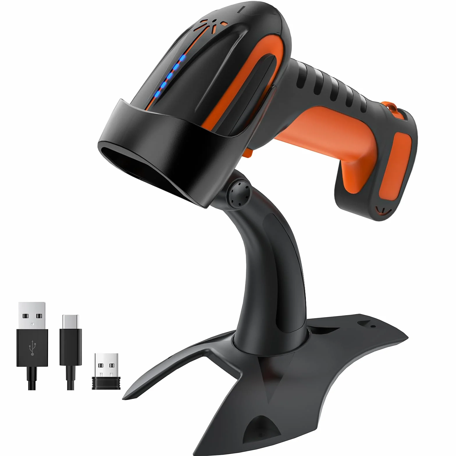 Tera Pro Escáner de Código de Barras 2D Inalámbrico 1D 2.4G Bluetooth Resistencia a Caídas 8100