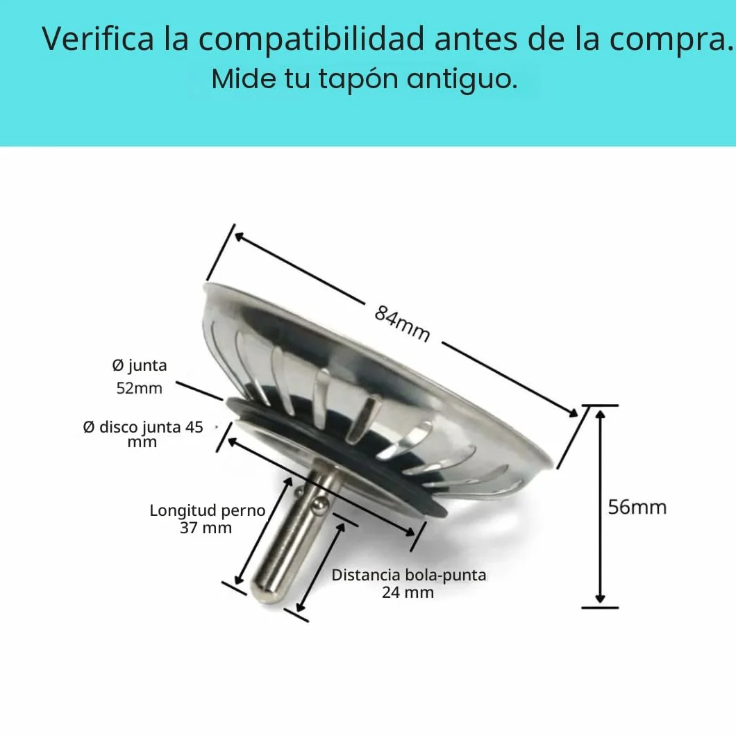 Tapón para fregadero Franke