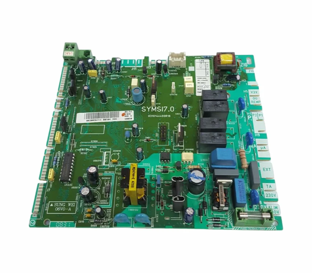 Placa Electrónica Original para Caldera 0310144400R18 V1 - Modelo de 4 Relés - Compatible con Diferentes Modelos - Pieza de Repuesto Reacondicionada - Garantía por 1 Año