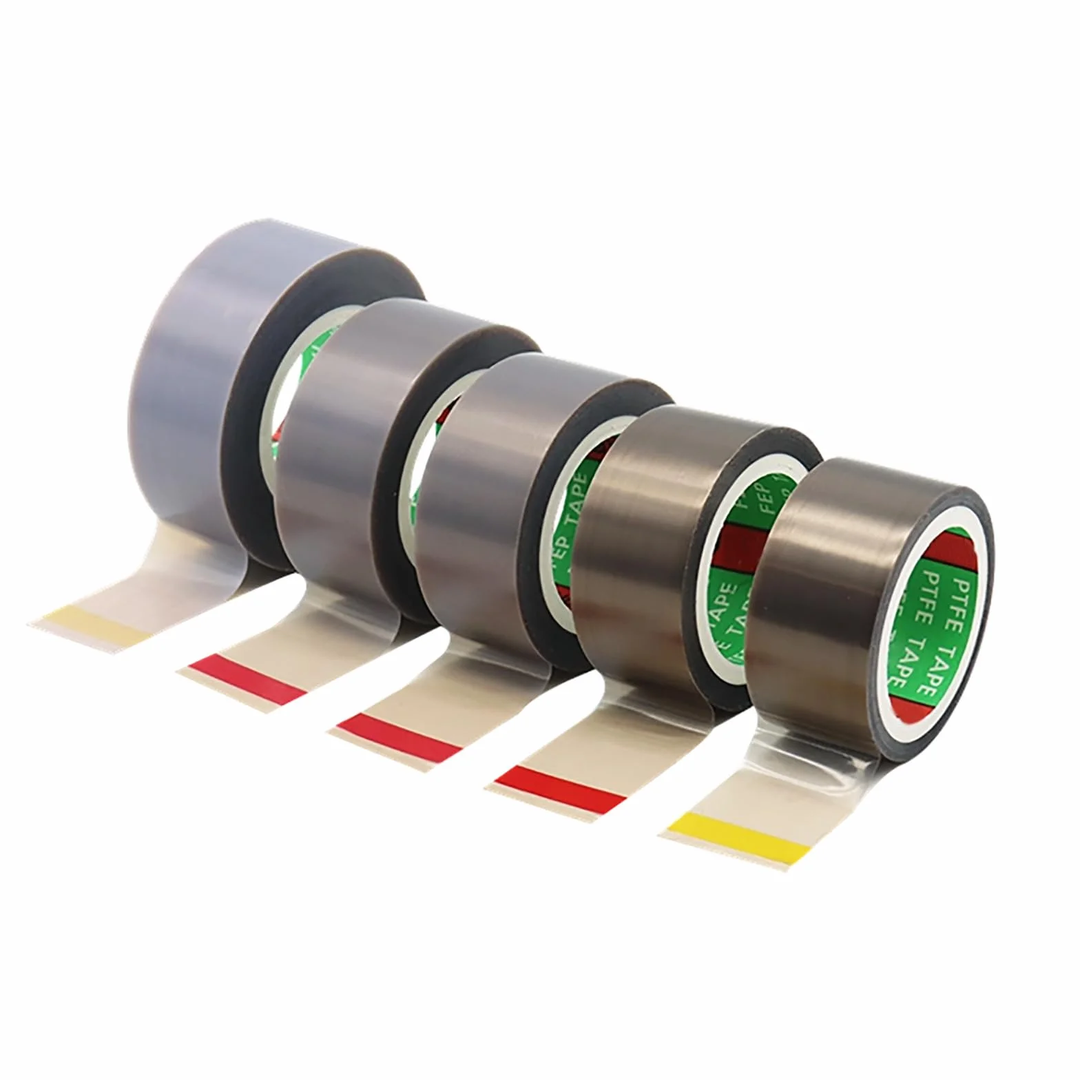 COYOUCO Cinta de teflón de 0,5 mm de Grosor, Cinta Adhesiva de PTFE de 25-40 mm de Ancho para máquinas de Sellado al vacío e Industrias eléctricas, 10 Metros de Largo,30mm