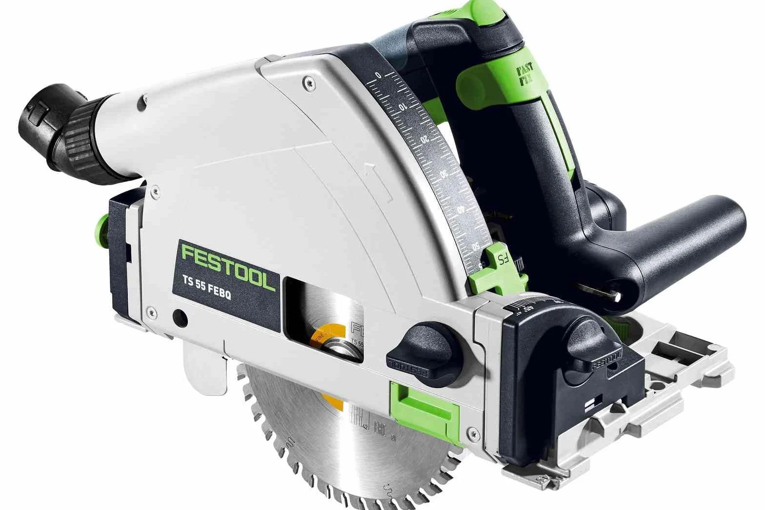 Festool Sierra de inmersión TS 55 F-Plus Master Edition (con hojas de sierra, astillas, ventana de visualización, llave Allen) en Systainer