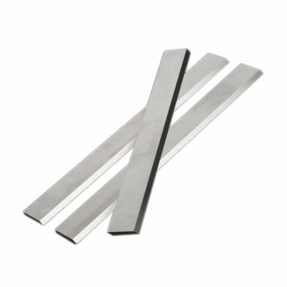 Cuchilla for cepilladora de madera HSS, 160-310mm, cuchillas for cepilladora eléctrica, cuchillo for corte de carpintería, juego de 3(410x30x3mm)