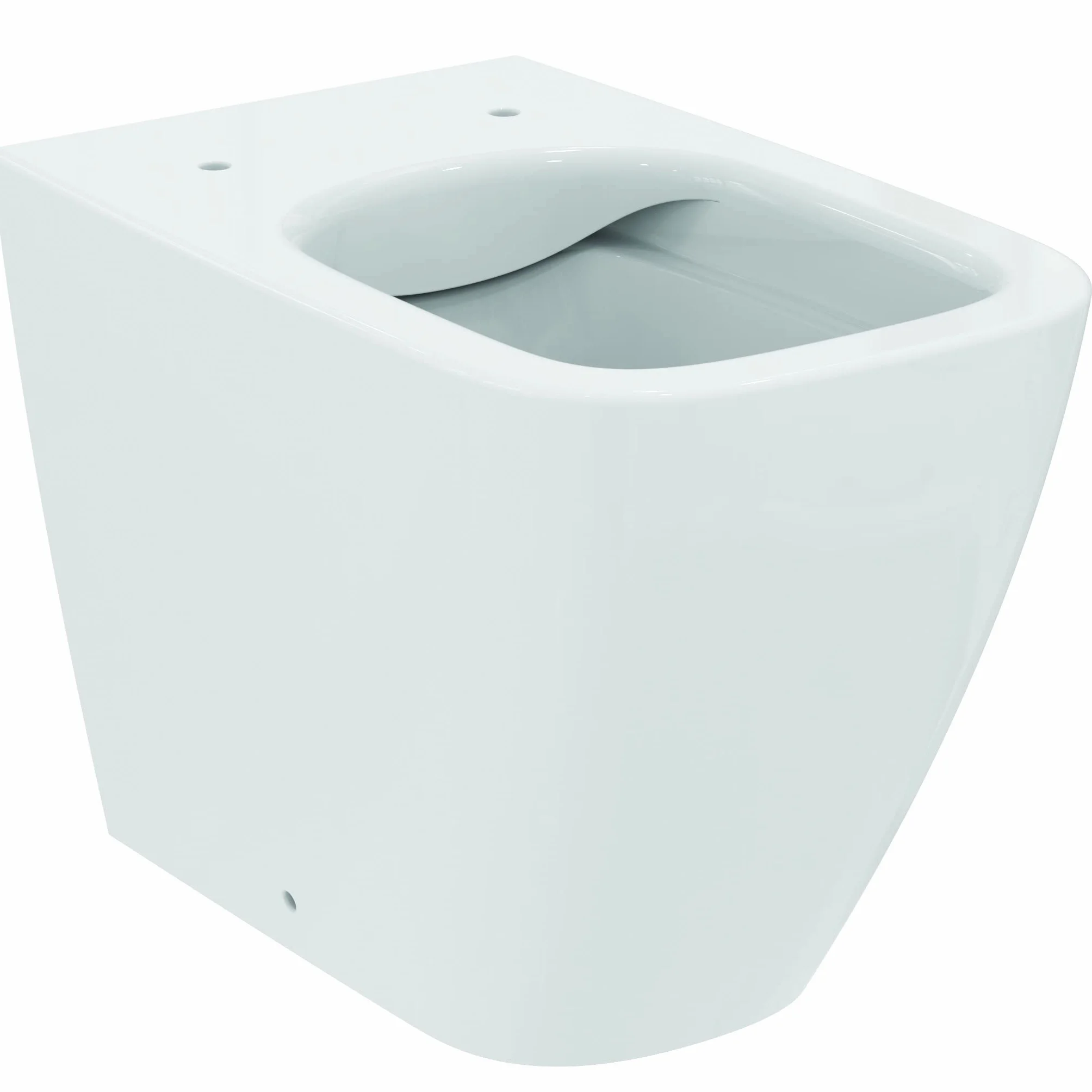 Ideal Standard - i.life B - Inodoro de suelo a pared con tecnología RimLS+, blanco
