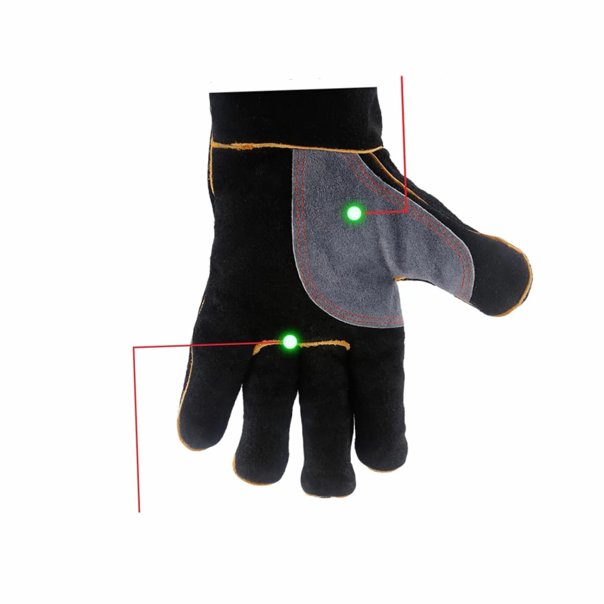 UPKOCH Par 16 fragua guantes de construccion guantes de guante de jardineria Guantes de cocina guantes de trabajo guantes para hornear guantes anti-escaldaduras horno estufa Trabaja