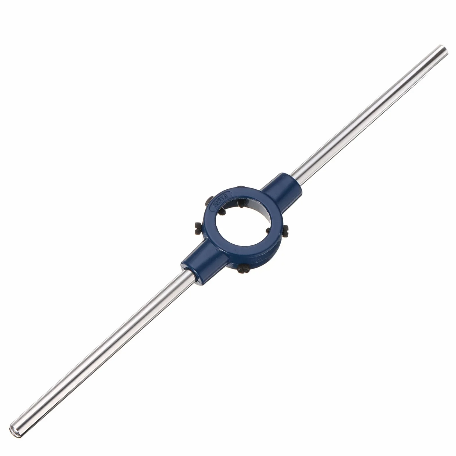 QUARKZMAN Manija de Llave de Troquel Redondo Ajustable de 45 mm (1.77") para Reparación de Roscas de Pernos (Ajuste de Troqueles Métricos M16-M20 / Troqueles de 45 mm de Diámetro Exterior)
