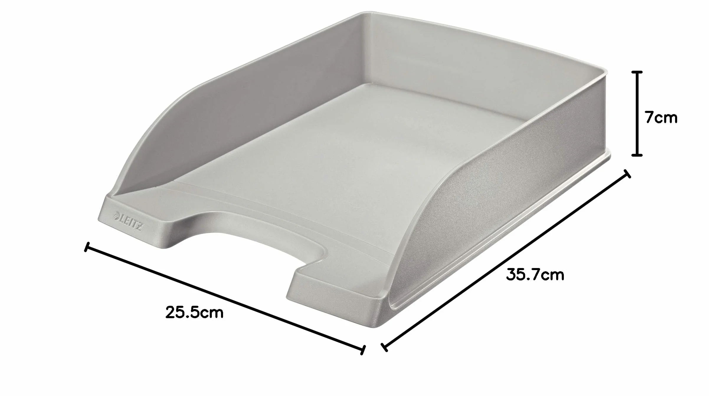 Leitz 5 bandejas de correo apilables gris
