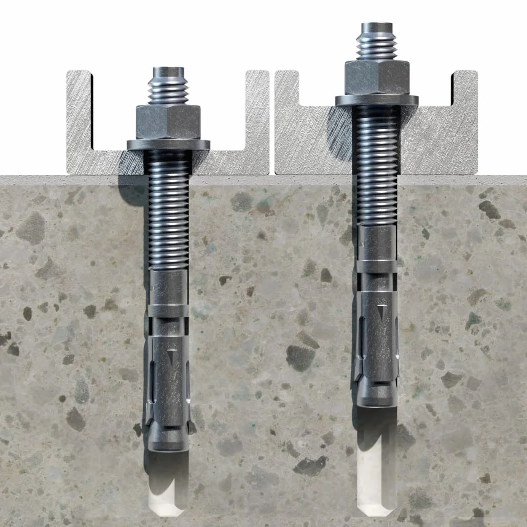 Index Fixing Systems AM16170 [MTA] Anclaje macho para cargas altas. Zincado 170 Ø16, Gris, M16 x 170 mm, diámetro de 16 mm, Set de 25 Piezas