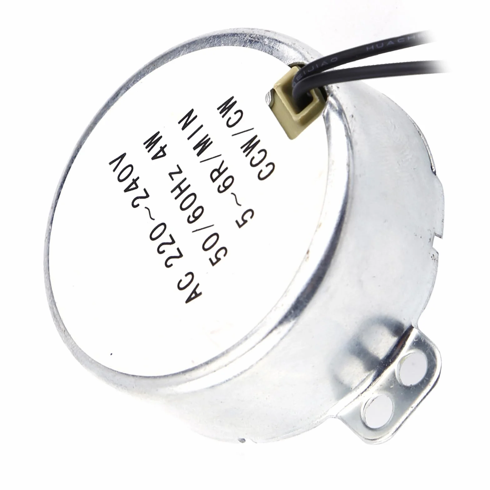 Motor Síncrono 220-240V AC Motorreductor 4W 5-6RPM Rotación CW/CCW