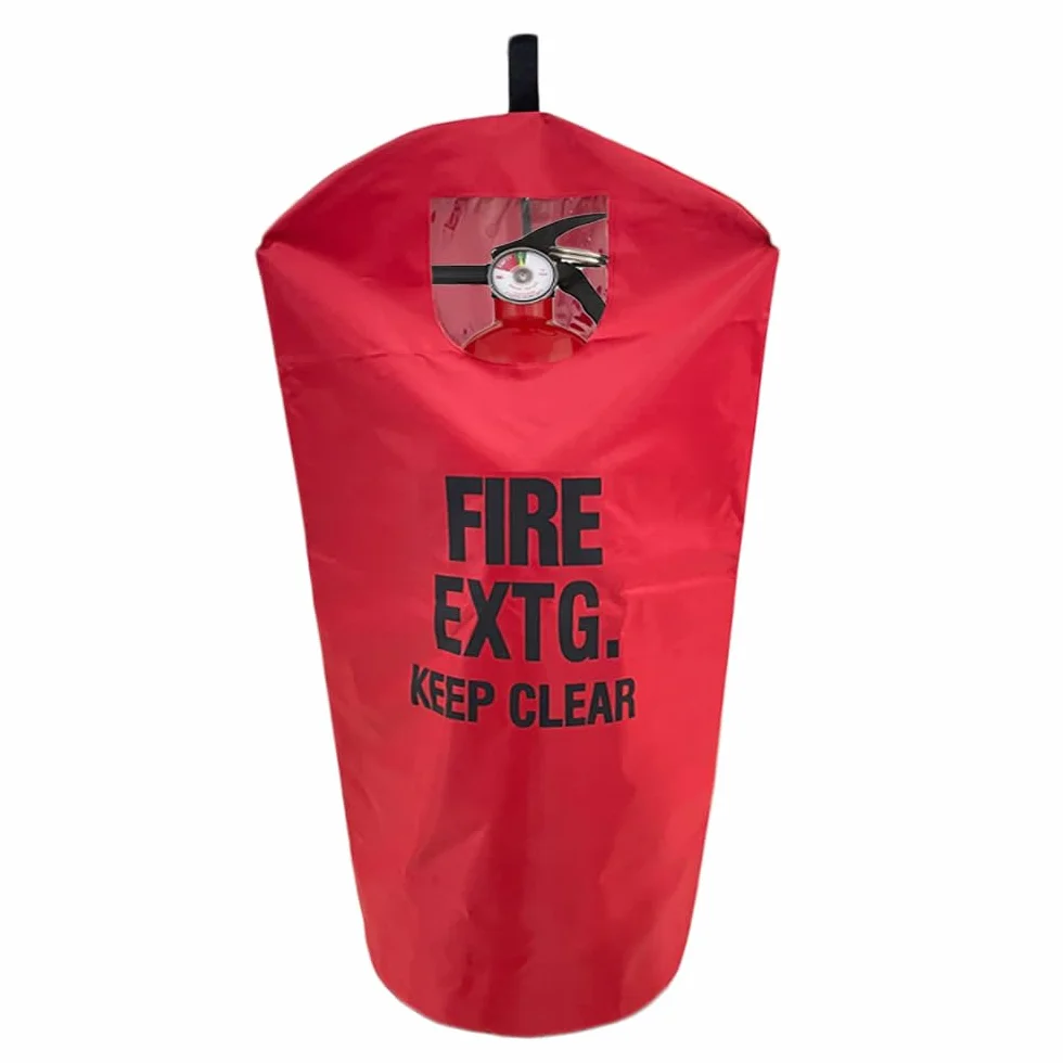 Funda para extintor – Protector de seguridad contra arañazos y desgaste, resistente, 1 unidad (20–30 LB)
