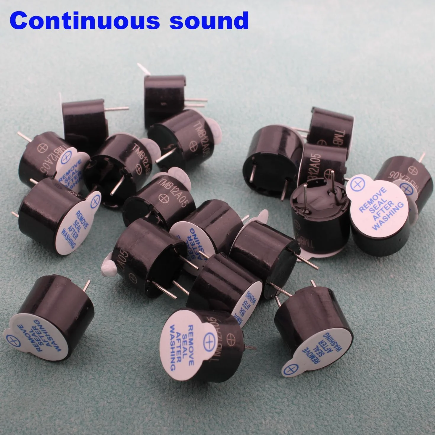 RUNCCI-YUN 20 Piezas DC 5V zumbadores Activos Arduino Zumbador, Sonido Continuo para Arduino Raspberry Pi