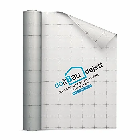 75 m² – doitbau dejett 2 de fieltro transpirable Vapor freno techo Tren Barrera de vapor freno Tren
