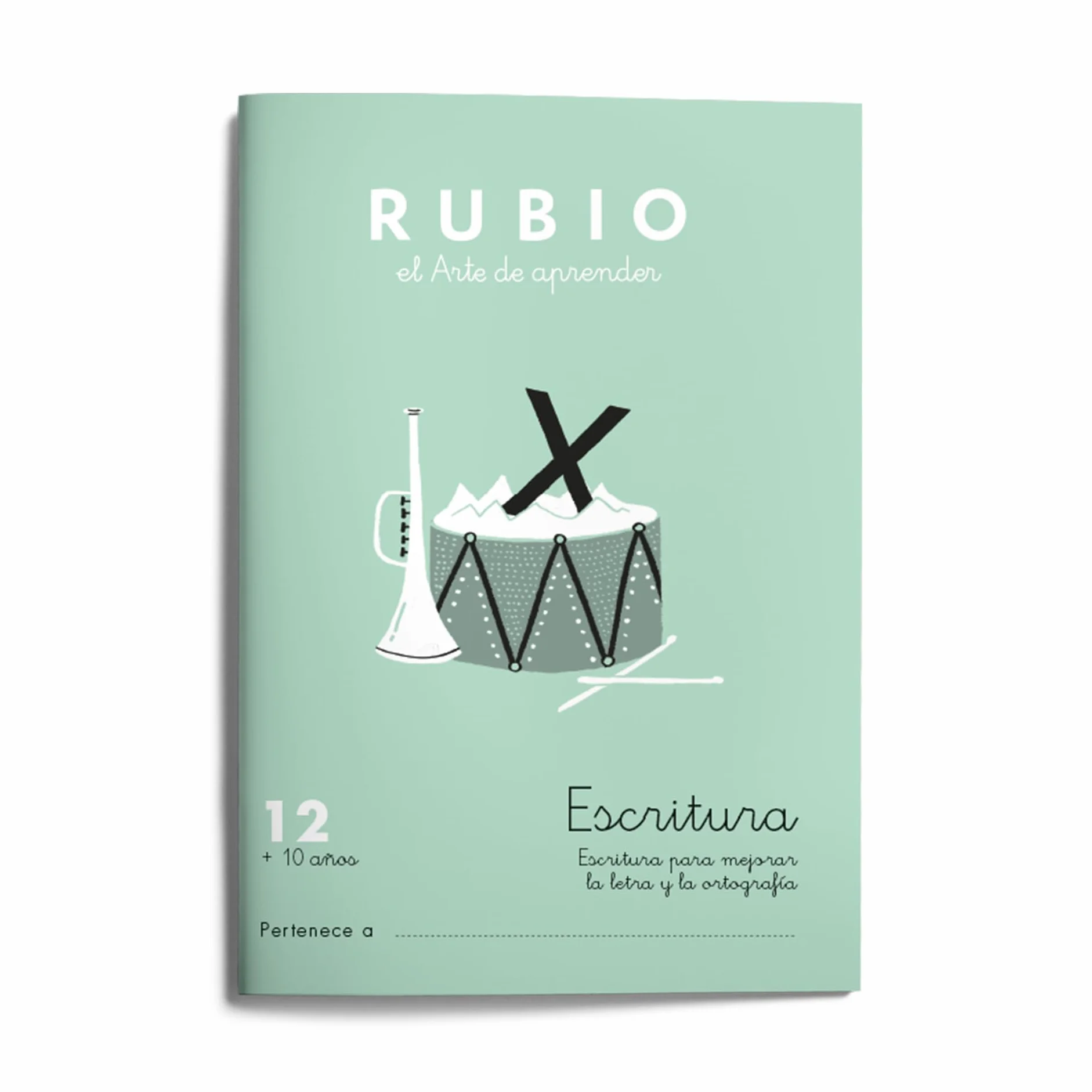 Cuaderno RUBIO para mejorar la letra y ortografía +10 años