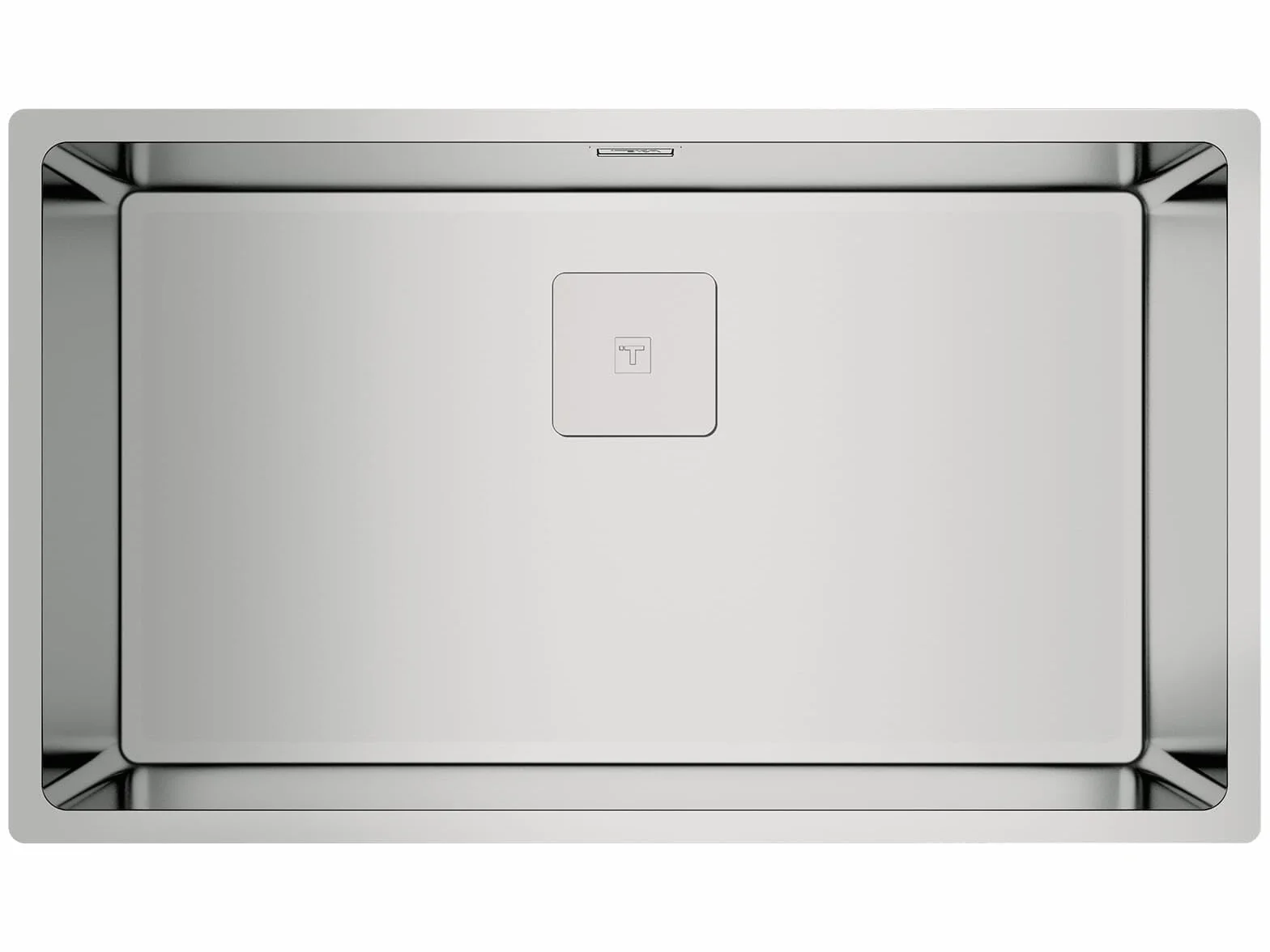 Teka FlexLinea RS15 71.40 - Fregadero Cocina 1 Seno, de 80 cm, Triple Posibilidad de Instalación, Encastre, Enrasar, Bajo Encimera, Acero Inoxidable
