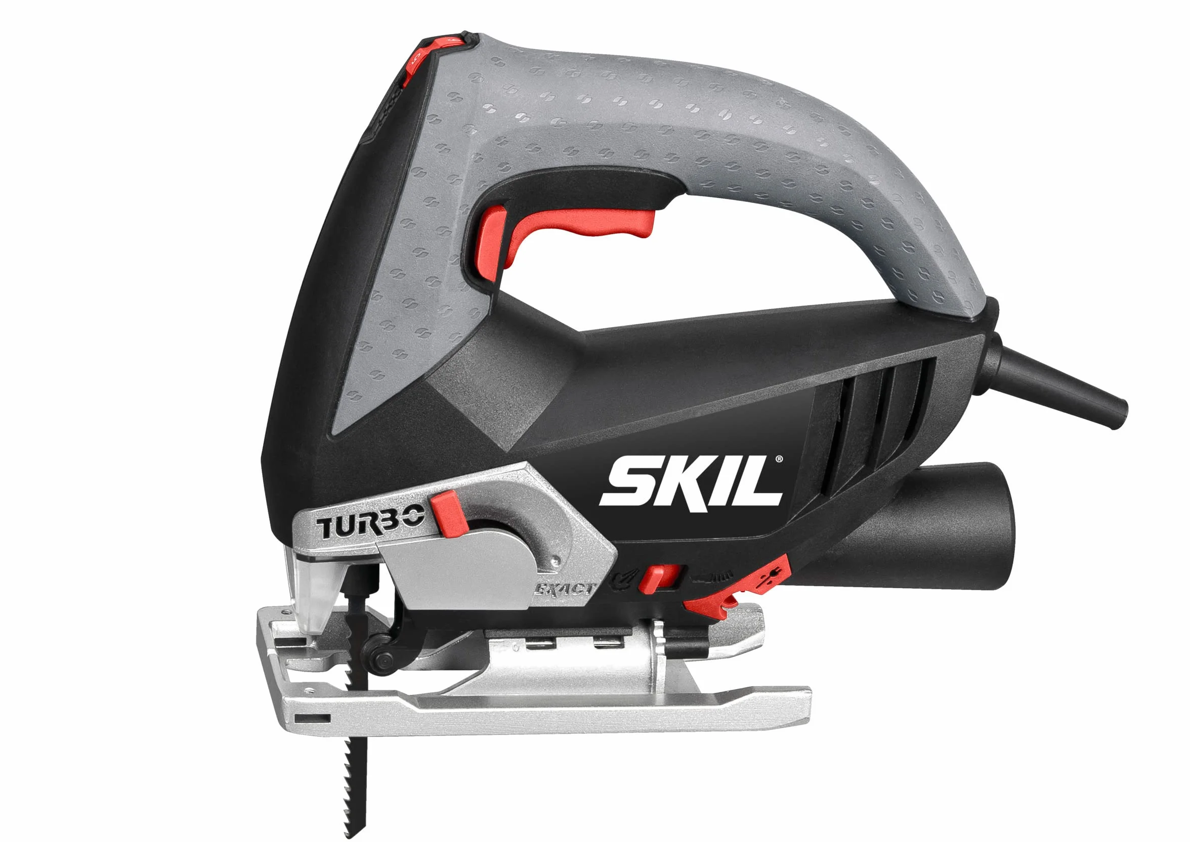 Skil 4381AA - Sierra de calar pendular con variador de velocidad (500 W, conexión para aspirador, soplador)