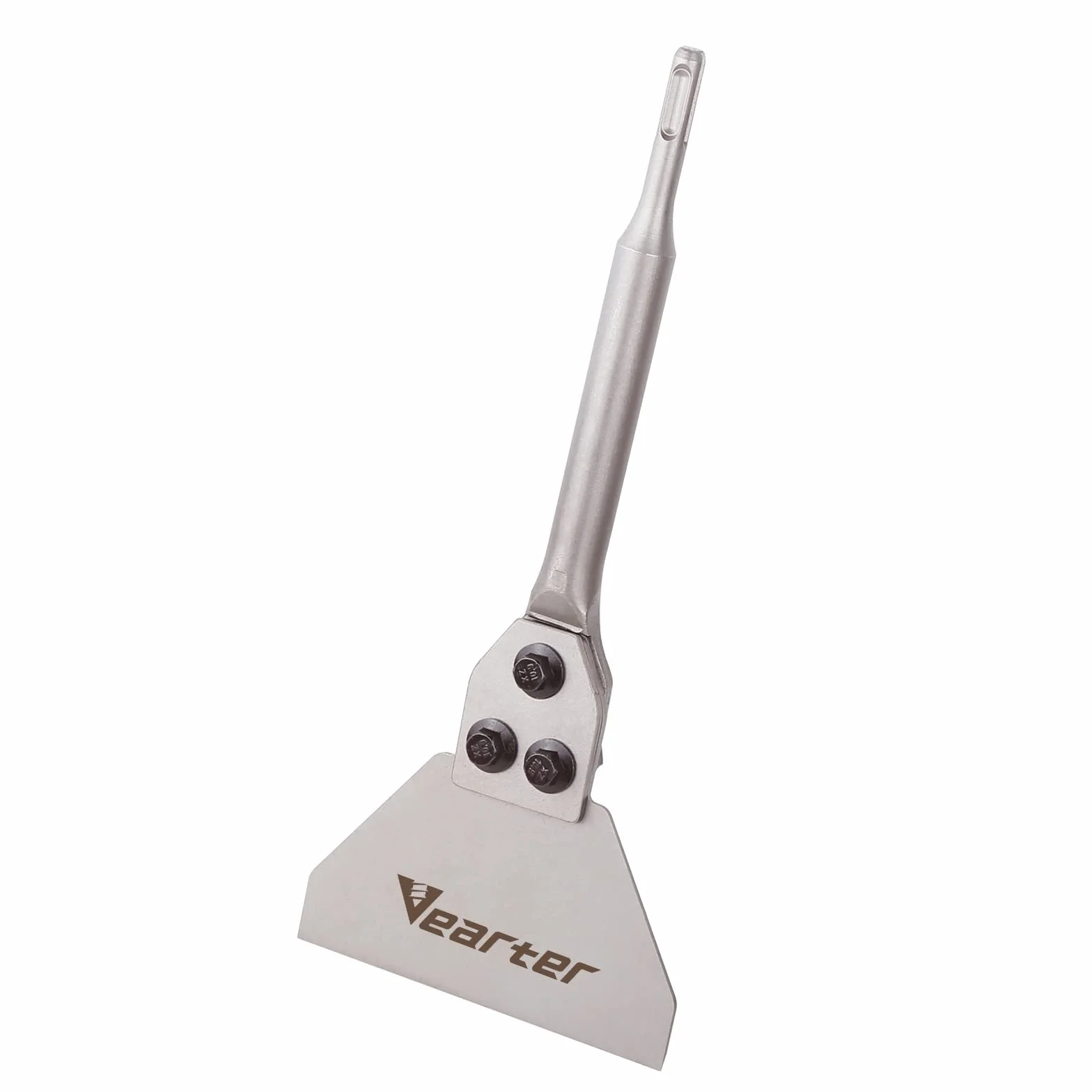 Cincel para paletas SDS Plus, rascador de suelo (300 x 125 mm, eje 40CrMo, cincel para baldosas, adhesivo de suelo, linóleo, adhesivo para baldosas