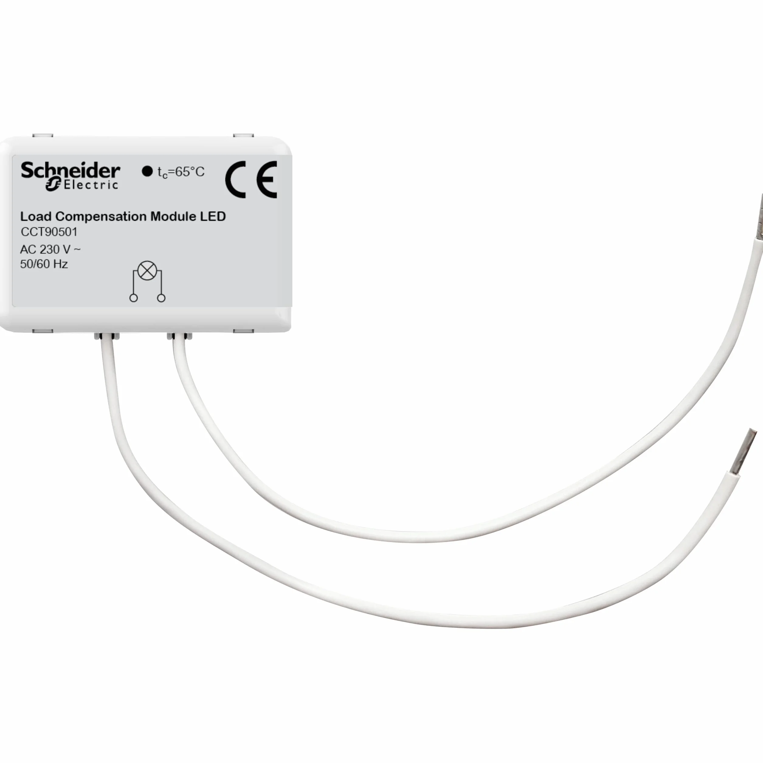 Schneider Electric Argus CCT90501 - Compensador regulador de luz LED (2 hilos, mejora la atenuación)