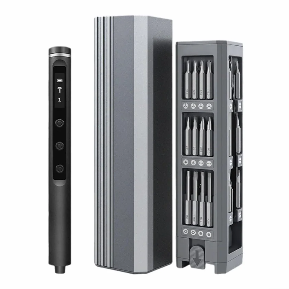 Juego de destornilladores magnéticos 45 en 1 con 42 puntas para reparación electrónica, compatible con teléfonos móviles, drones, cámaras, Game Conso